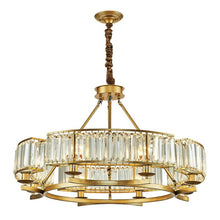 Charger l'image dans la galerie, Modern Glass Crystal Chandelier