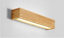 Load image into Gallery viewer, Emica - Modern Japanese Wooden Wall Lamp