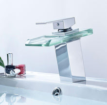 Load image into Gallery viewer, Modern Bathroom LED Temperature Color Changing Faucet