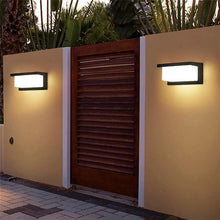 Load image into Gallery viewer, Modern Outdoor Wall Lighting in Contemporary Rectangular Shape