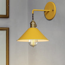 Cargar imagen en el visor de la galería, Yellow Vintage Hallway Wall Lights