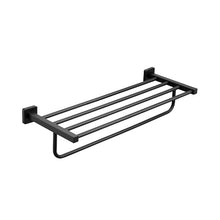 Charger l'image dans la galerie, Ensemble de quincaillerie de salle de bain en acier inoxydable noir