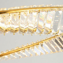 Load image into Gallery viewer, Spiral Glass Crystal Chandelier