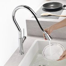 Load image into Gallery viewer, Benjamin - Retractable Curved Kitchen Faucet