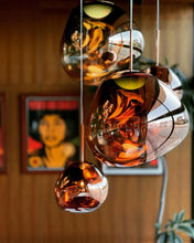 Load image into Gallery viewer, Colorful Warped Pendant Lights
