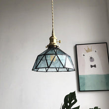 Cargar imagen en el visor de la galería, Lámparas colgantes de vitral nórdico