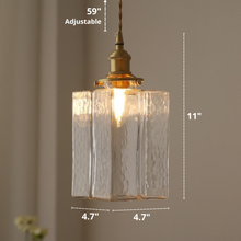 Load image into Gallery viewer, Whitley - Vintage Glass Pendant Lights