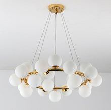 Load image into Gallery viewer, Elena - Modern Glass Globe Chandelier