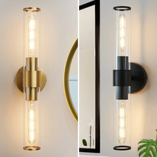 Load image into Gallery viewer, Classic Two-Bulb Vanity Sconces for Bathroom Lighting