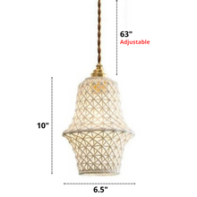 Charger l'image dans la galerie, Suspension en céramique tissée