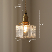 Load image into Gallery viewer, Whitley - Vintage Glass Pendant Lights