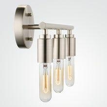 Load image into Gallery viewer, Modern Three-Bulb Vanity Light
