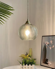 Load image into Gallery viewer, handcrafted glass pendant lights for kitchen island
