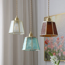 Load image into Gallery viewer, Classic Stained Glass Pendant Lights
