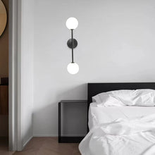 Load image into Gallery viewer, Orbita - Dual Frosted Glass Globe Wall Sconce
