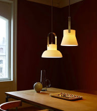 Load image into Gallery viewer, Japandi Style Ribbed Ceramic Pendant Lights
