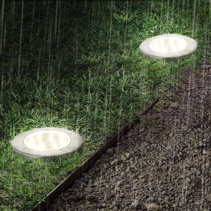 Solar Powered Outdoor Ground Light – Focal Decor