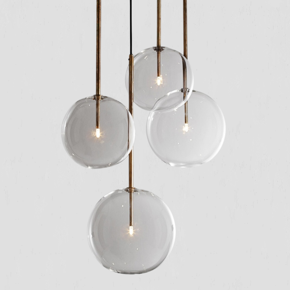 Minimalist Modern Style Glass Globe Pendant Lights
