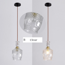 Load image into Gallery viewer, Glass Jar Pendant Lights

