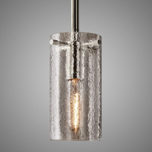 Load image into Gallery viewer, Lavelle - Cylindrical Textured Glass Pendant Lights
