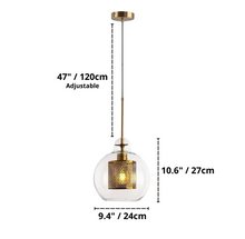 Load image into Gallery viewer, Adonia - Glass Pendant Lights
