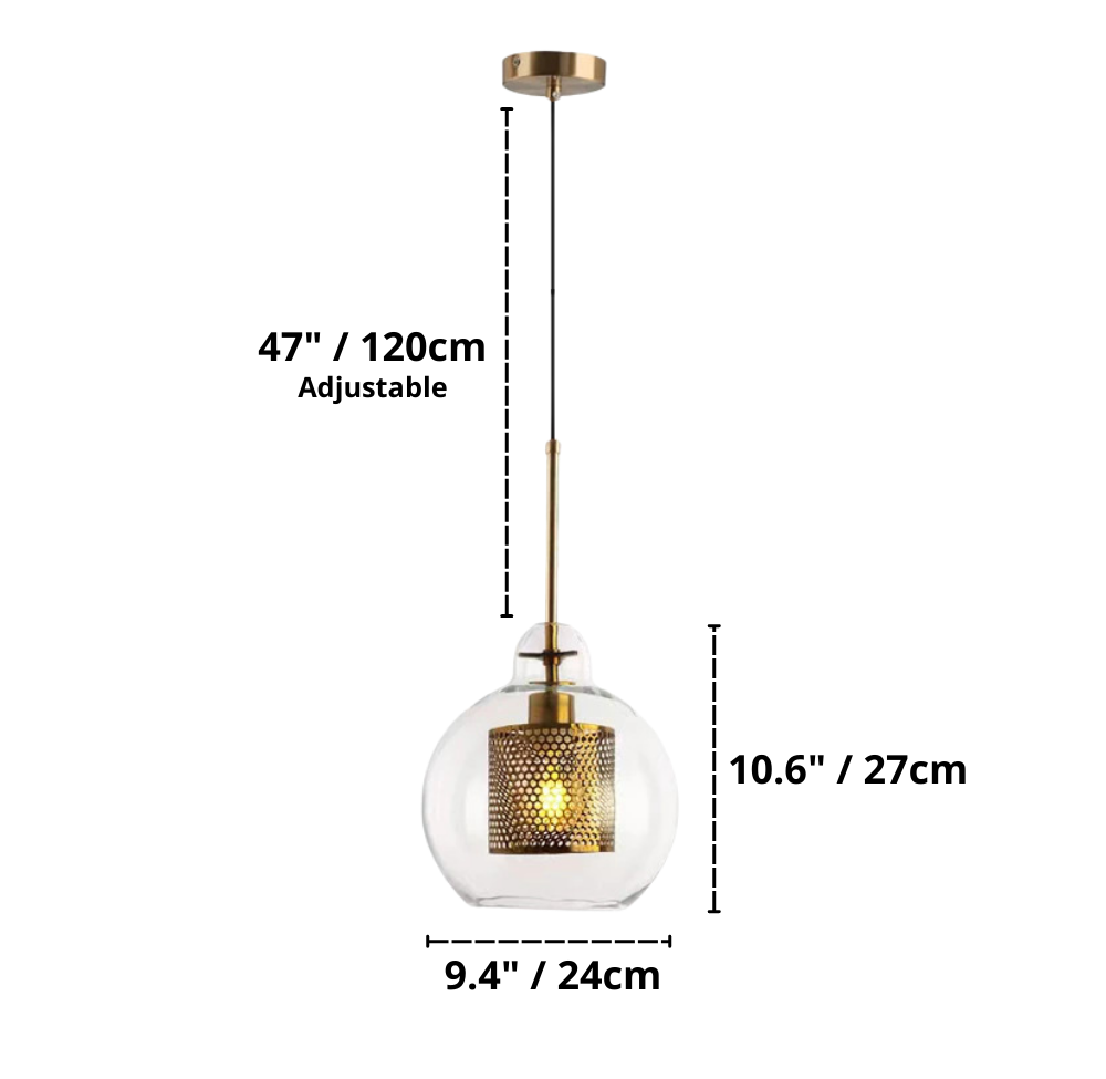 Adonia - Glass Pendant Lights