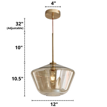 Load image into Gallery viewer, Felix - Modern Glass Pendant Lights
