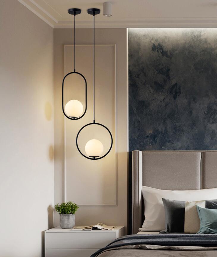 Nordic Glass Pendant Lights Focal Decor