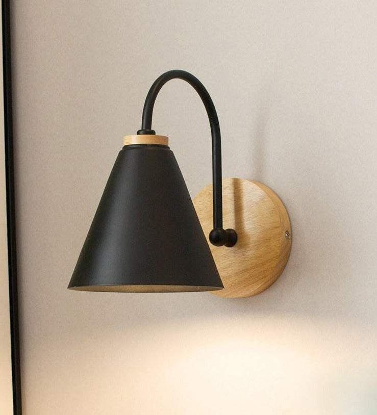 Modern wood wall sconce store
