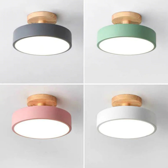 Colorful Nordic LED Ceiling Light