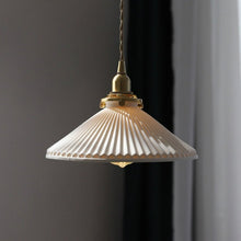 Load image into Gallery viewer, White Ceramic Pendant Light
