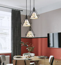 Load image into Gallery viewer, Vintage Wrought Iron Farmhouse Pendant Lights
