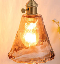Load image into Gallery viewer, Vintage Hand-Blown Glass Wall Sconces
