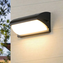 Load image into Gallery viewer, Modern Outdoor Wall Light in Black
