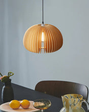 Load image into Gallery viewer, Japanese bamboo pendant lights
