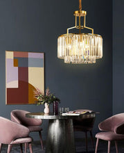Load image into Gallery viewer, elegant modern dining room glass chandelier
