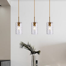 Load image into Gallery viewer, chic clear glass dining room pendant lights
