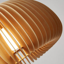 Load image into Gallery viewer, Handcrafted Bamboo Pendant Light
