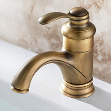 Load image into Gallery viewer, farmhouse chic rustic bathroom faucet
