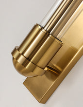 Load image into Gallery viewer, brass wall sconce construction
