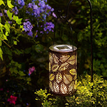 Load image into Gallery viewer, Outdoor solar powered lantern
