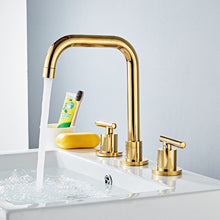Load image into Gallery viewer, Theodore - Modern Three Hole Bathroom Faucet
