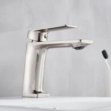 Load image into Gallery viewer, Brushed Nickel Modern Slim Classic Bathroom Faucet
