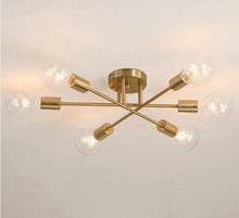 Load image into Gallery viewer, Sputnik - Modern Multi-Bulb Light Fixture
