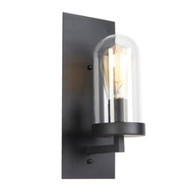Load image into Gallery viewer, black farmhouse vintage wall sconce

