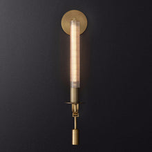 Load image into Gallery viewer, Modern Fluted Glass Wall Sconce
