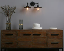 Load image into Gallery viewer, Two-Bulb Olson Rustic Wall Sconce
