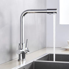 Load image into Gallery viewer, Modern Chrome Kitchen Faucet in Chrome
