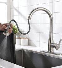 Load image into Gallery viewer, Julius - Pull Down Retractable Touch Sensor Kitchen Faucet
