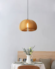 Load image into Gallery viewer, Handcrafted Bamboo Pendant Light
